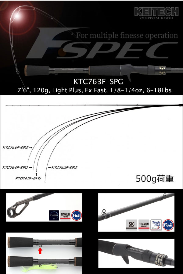 KEITECH F-Spec KTC763F-SPG (Spiral Guide Model) [Only UPS]
