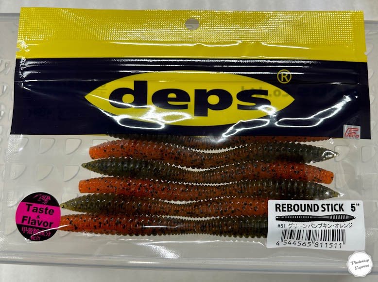 REBOUND STICK 5inch #51 Greenpumpkin Orange REBOUND STICK 5inch #51 Greenpumpkin Orange